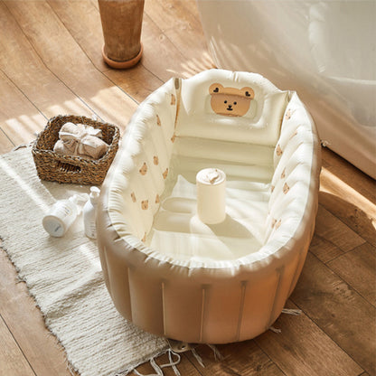 Baby Inflatable Bath Indoor Children Swimming Pool Home Bathtub