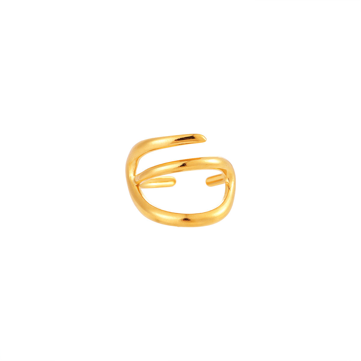 Niche Design Titanium Steel Ring For Women