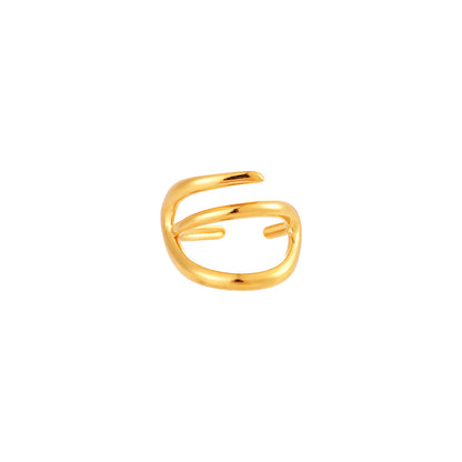 Niche Design Titanium Steel Ring For Women