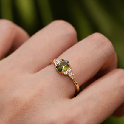 High-end Light-luxury Sparkling Versatile Open-ring For Women