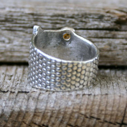 Ethnic-style Creative Bee Ring With A Unique, Vintage Vibe